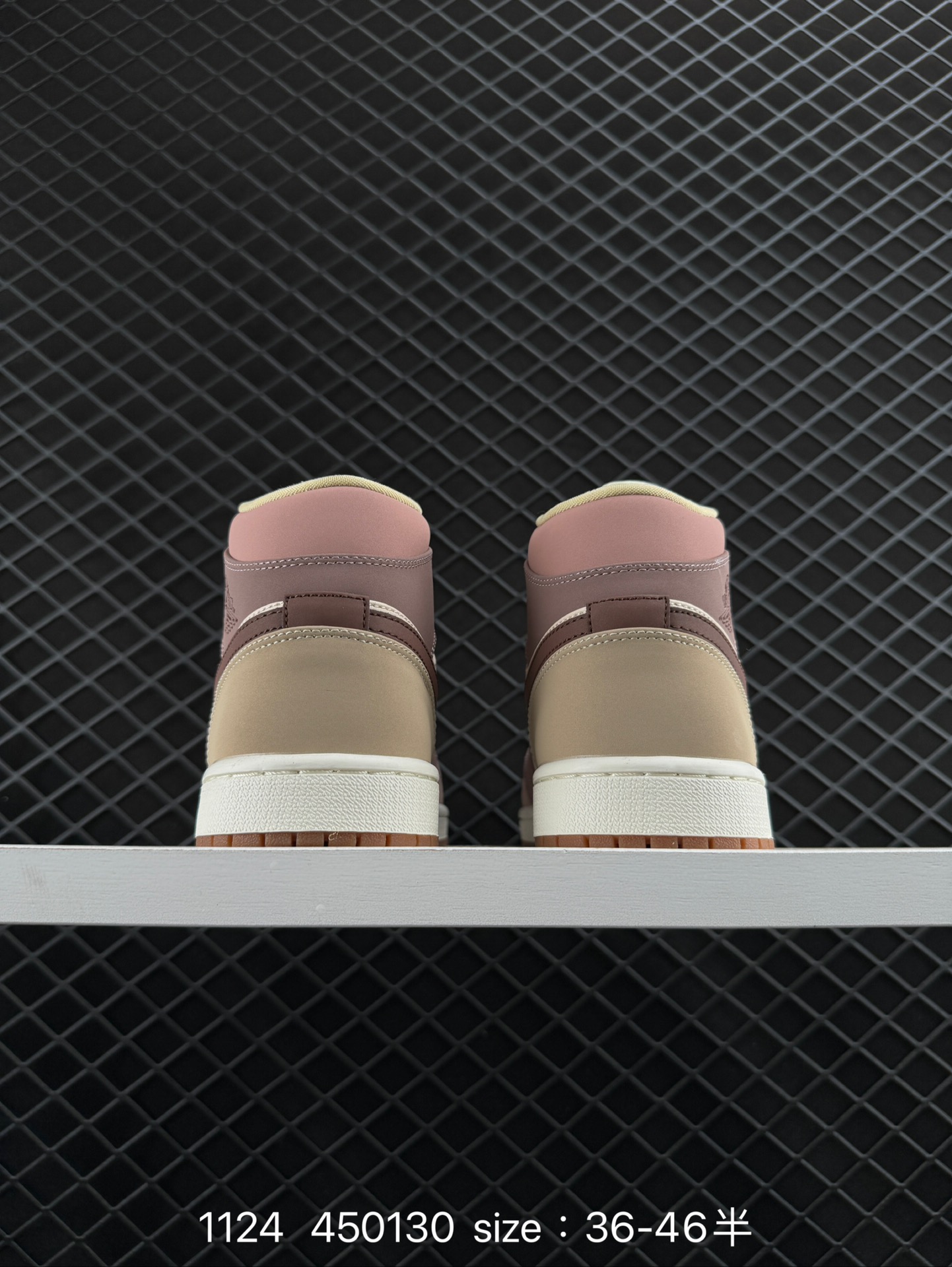 NIKE Air Jordan 1 Retro Mid”Reverse Black Toe“ TL BMXDAJ1